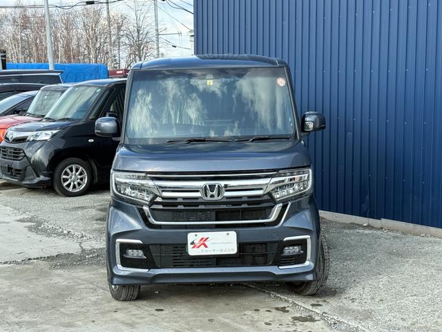 N-BOXカスタム EX 4WD 9インチナビ/フルセグTV/Bluetooth/Bカメラ/クルーズコントロール/両側パワスラ/クリアランスソナー/前後ドラレコ/衝突軽減装置/車線逸脱抑制装置/LEDヘッドライト(6枚目)