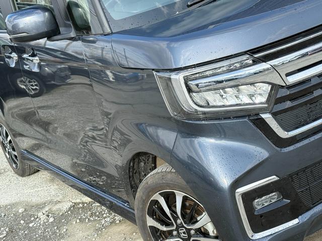 N-BOXカスタム EX 4WD 9インチナビ/フルセグTV/Bluetooth/Bカメラ/クルーズコントロール/両側パワスラ/クリアランスソナー/前後ドラレコ/衝突軽減装置/車線逸脱抑制装置/LEDヘッドライト(9枚目)