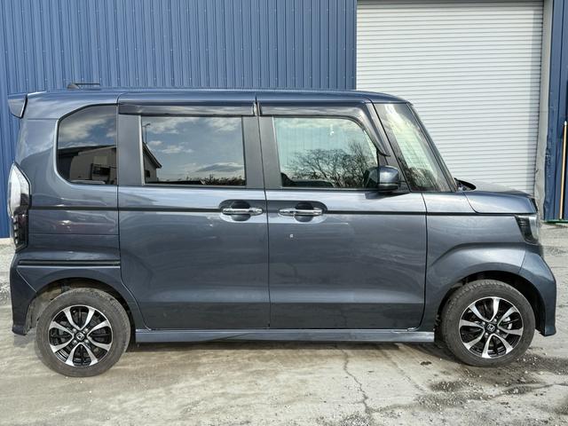 N-BOXカスタム EX 4WD 9インチナビ/フルセグTV/Bluetooth/Bカメラ/クルーズコントロール/両側パワスラ/クリアランスソナー/前後ドラレコ/衝突軽減装置/車線逸脱抑制装置/LEDヘッドライト(12枚目)