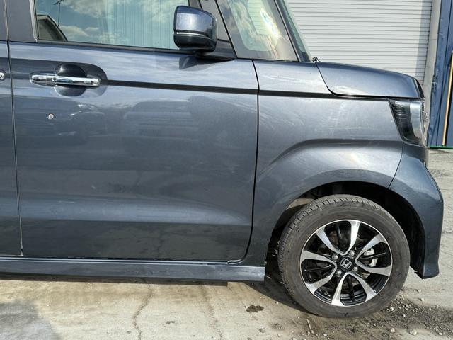 N-BOXカスタム EX 4WD 9インチナビ/フルセグTV/Bluetooth/Bカメラ/クルーズコントロール/両側パワスラ/クリアランスソナー/前後ドラレコ/衝突軽減装置/車線逸脱抑制装置/LEDヘッドライト(13枚目)