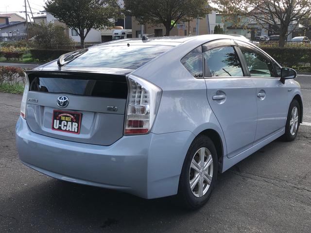 プリウス S メモリーナビ 車検整備付 寒冷地仕様 スマートキー(8枚目)