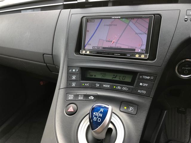 プリウス S メモリーナビ 車検整備付 寒冷地仕様 スマートキー(15枚目)