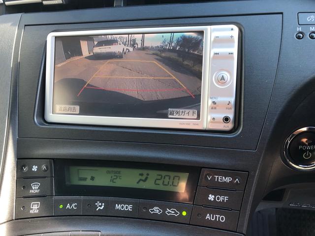 プリウス Ｓ　メモリーナビ　バックカメラ　ＥＴＣ　寒冷地仕様　スマートキー（18枚目）