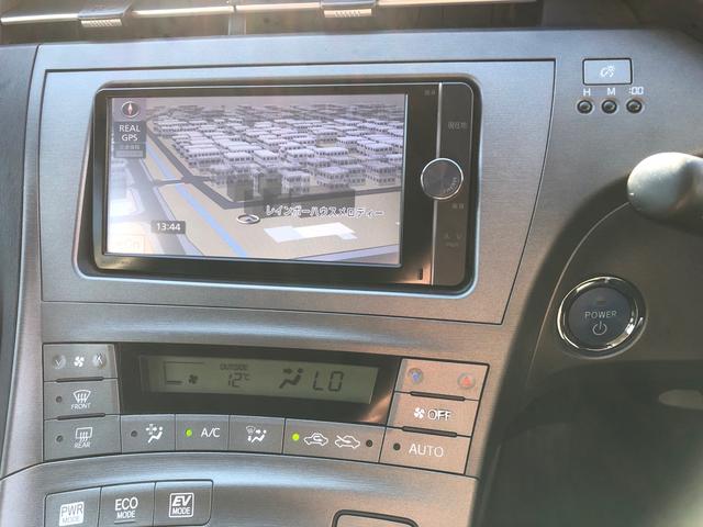 プリウス Ｓ　後期型　車検整備付　メモリーナビ　　スマートキー寒冷地仕様（17枚目）