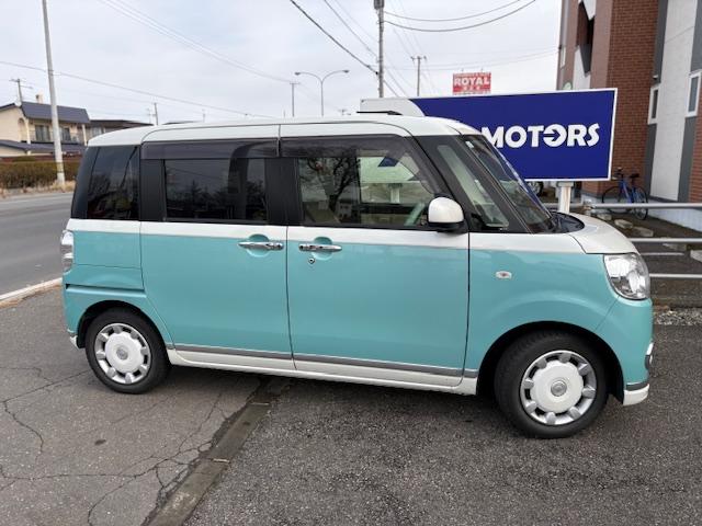 ムーヴキャンバス Xメイクアップリミテッド SAIII 両側パワスラ 純正エンスタ 全方位カメラ(4枚目)