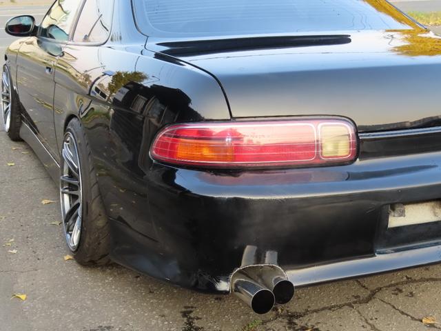 ソアラ 2.5GT-T サンルーフ ハイフロータービン センチュリー用キャリパー 2wayLSD GReddyブーコン 社外ナックル 車高調 前置I/C アルミホイール ABS エアコン パワーステアリング パワーウィンドウ(14枚目)