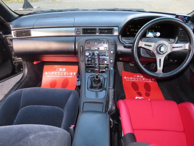 ソアラ 2.5GT-T サンルーフ ハイフロータービン センチュリー用キャリパー 2wayLSD GReddyブーコン 社外ナックル 車高調 前置I/C アルミホイール ABS エアコン パワーステアリング パワーウィンドウ(16枚目)