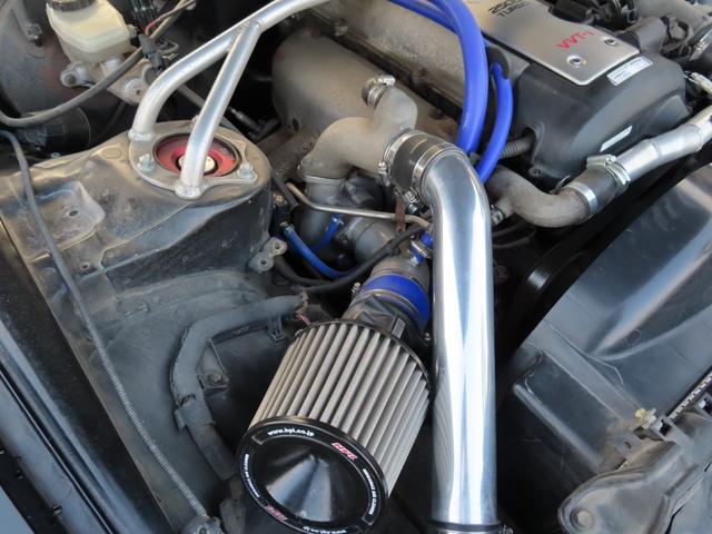 ソアラ 2.5GT-T サンルーフ ハイフロータービン センチュリー用キャリパー 2wayLSD GReddyブーコン 社外ナックル 車高調 前置I/C アルミホイール ABS エアコン パワーステアリング パワーウィンドウ(24枚目)