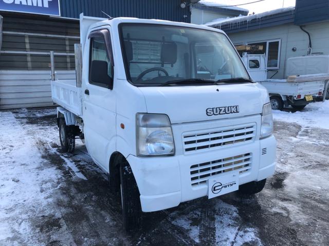 ダンプ 660 4WD 頑丈ダンプ 三方開 エアコン さし枠付 スタッドレス新品(6枚目)