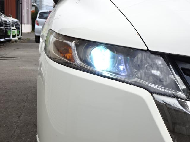 オデッセイ アブソルート　事故無し　保証１年　４ＷＤ　アブソルート　社外ナビ　Ｂｌｕｅｔｏｏｔｈ接続　ＥＴＣ　１６インチアルミ付冬タイヤ付属　純正ＨＩＤ　純正１８インチアルミ　パドルシフト　クルーズコントロール　社外ツィーター（20枚目）