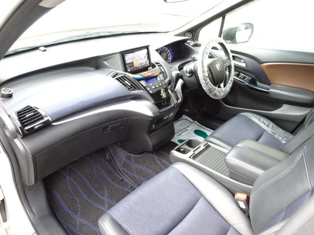 オデッセイ アブソルート　事故無し　保証１年　４ＷＤ　アブソルート　社外ナビ　Ｂｌｕｅｔｏｏｔｈ接続　ＥＴＣ　１６インチアルミ付冬タイヤ付属　純正ＨＩＤ　純正１８インチアルミ　パドルシフト　クルーズコントロール　社外ツィーター（35枚目）