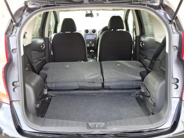 ノート Ｘ　ＦＯＵＲ　事故無し　保証１年　切替４ＷＤ　純正ナビ　地デジ　Ｂｌｕｅｔｏｏｔｈ接続　プッシュスタート　インテリジェントキー　ブリジストン冬タイヤ付属　社外１４インチアルミホイール（13枚目）