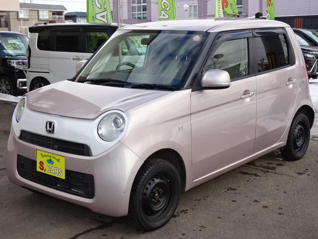 N-ONE G 事故無し 保証1年 4WD プッシュスタート スマートキー 純正HID ミラーヒーター アイドリングストップ トラクションコントロール オートエアコン 車検新規2年 冬タイヤ装着済み(7枚目)