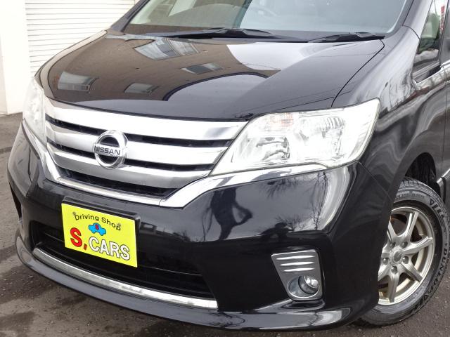 セレナ ハイウェイスター　Ｖセレクション　事故無　保証１年　４ＷＤ　両側パワースライドドア　バックカメラ　純正エンジンスターター　インテリキー２本　アイドリングストップ　ＥＴＣ　純正ＨＩＤ　車検新規２年付　１５インチアルミホイール（17枚目）