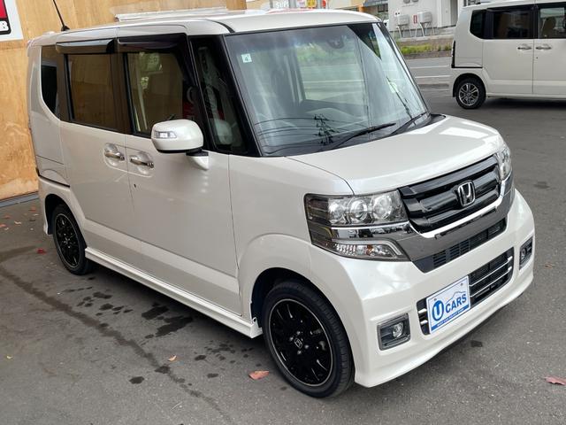 Ｎ－ＢＯＸカスタム Ｇ　ターボＳＳブラックスタイルパッケージ　４ＷＤ　ターボ　安心パッケージ　低速域衝突軽減ブレーキ／誤発進抑制機能　オートリトラミラー　両側電動スライドドア純正ナビＣＤ／ＤＶＤ／ＴＶ／Ｂｌｕｔｏｏｔｈ／Ｂカメラ／ＥＴＣ　シートヒーター（43枚目）