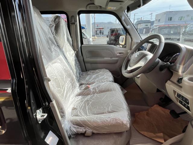 エブリイワゴン ＰＺターボ　登録済未使用車　衝突被害軽減ブレーキ　ハイルーフ　バックアイカメラ付ディスプレーオーディオ　片側電動スライドドア　ＬＥＤヘッドライト　レーンアシスト　シートヒーター　電動格納ミラー　オートライト（19枚目）