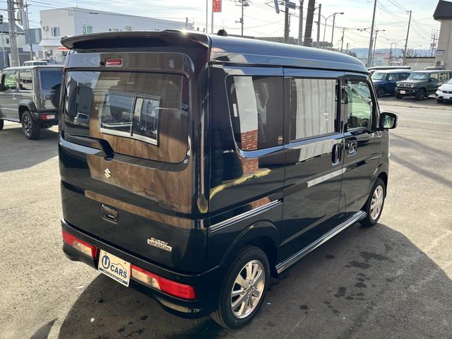 エブリイワゴン ＰＺターボ　登録済未使用車　衝突被害軽減ブレーキ　ハイルーフ　バックアイカメラ付ディスプレーオーディオ　片側電動スライドドア　ＬＥＤヘッドライト　レーンアシスト　シートヒーター　電動格納ミラー　オートライト（39枚目）