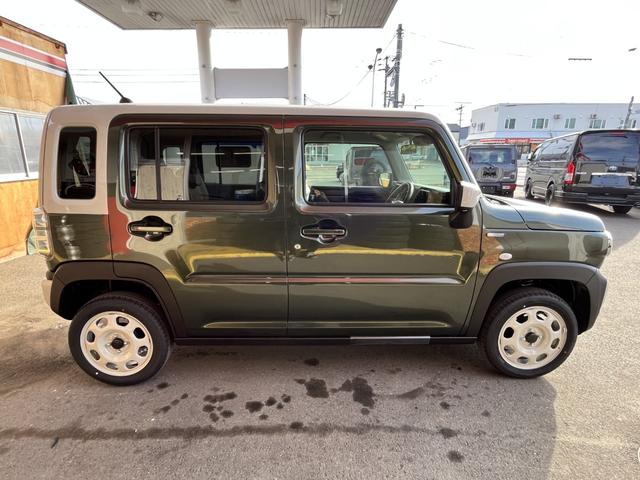 ハスラー ハイブリッドＧ　届出済未使用車　４ＷＤ　衝突被害軽減ブレーキ　オートクルーズコントロール　クリアランスソナー　レーンアシスト　ＬＥＤヘッドライト　シートヒーター　オートライト　スマートキー（4枚目）