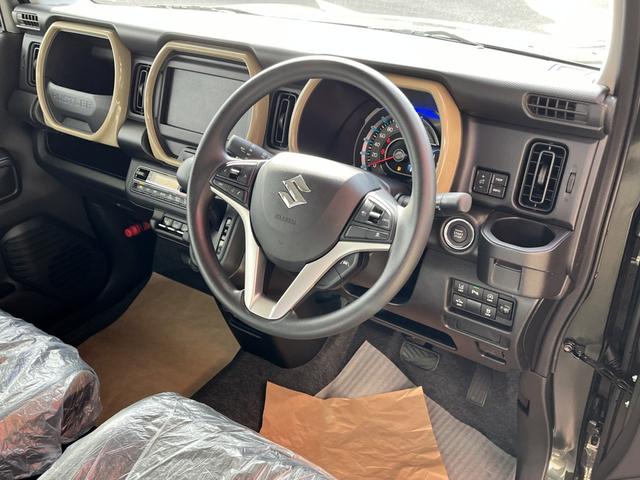 ハスラー ハイブリッドＧ　届出済未使用車　４ＷＤ　衝突被害軽減ブレーキ　オートクルーズコントロール　クリアランスソナー　レーンアシスト　ＬＥＤヘッドライト　シートヒーター　オートライト　スマートキー（6枚目）