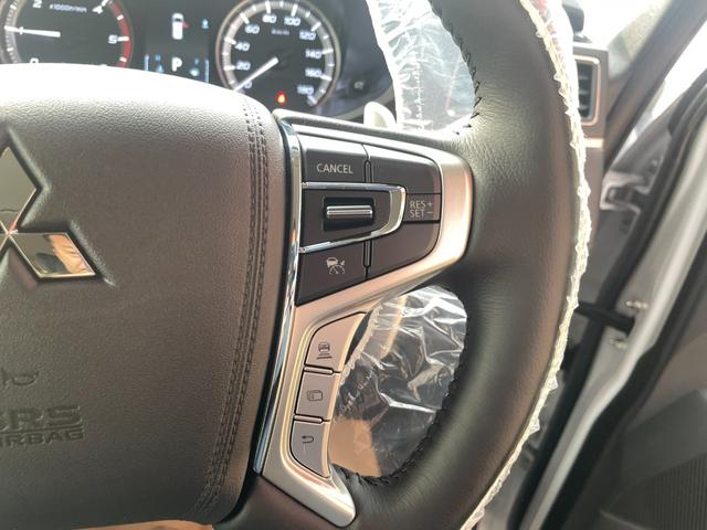 デリカＤ：５ ブラックエディション　登録済未使用車　純正アルミホイール　本革シート　ルーフビームガーニッシュ　電動サイドステップ　本革ステアリングホイール　シートヒーター　マルチアラウンドモニター　ワンタッチ電動スライドドア（9枚目）