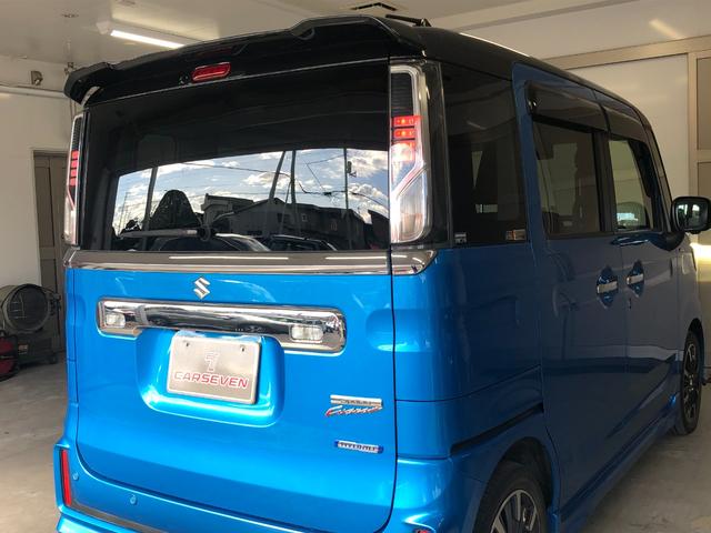 スペーシアカスタム 　夏冬タイヤ付き　純正８インチナビ　フルセグ　Ｂｌｕｅｔｏｏｔｈ　全方位カメラ　両側パワースライドドア　前席シートヒーター　純正エンジンスターター　デュアルセンサーブレーキサポート　車線逸脱　横滑り防止（11枚目）