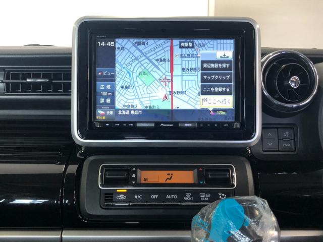 スペーシアカスタム 　夏冬タイヤ付き　純正８インチナビ　フルセグ　Ｂｌｕｅｔｏｏｔｈ　全方位カメラ　両側パワースライドドア　前席シートヒーター　純正エンジンスターター　デュアルセンサーブレーキサポート　車線逸脱　横滑り防止（23枚目）