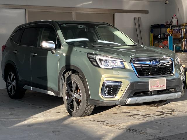 フォレスター アドバンス　４ＷＤ　本州仕入れ　アイサイト搭載　純正８インチナビ　フロント・サイド・バックカメラ　純正ドライブレコーダー　デジタルインナーミラー　ハーフレザーシート　シートヒーター　ステアヒーター　追従クルコン（3枚目）