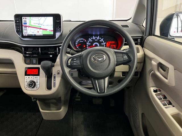 ムーヴ Ｘ　ＳＡＩＩＩ　４ＷＤ　夏冬タイヤ付き　純正８インチナビ　フルセグ　Ｂｌｕｅｔｏｏｔｈ　バックカメラ　ステアリングスイッチ　運転席シートヒーター　スマートアシスト３　オートマチックハイビーム　誤発進抑制　車線逸脱防止（16枚目）