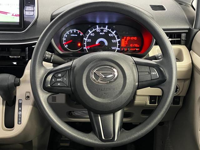 ムーヴ Ｘ　ＳＡＩＩＩ　４ＷＤ　夏冬タイヤ付き　純正８インチナビ　フルセグ　Ｂｌｕｅｔｏｏｔｈ　バックカメラ　ステアリングスイッチ　運転席シートヒーター　スマートアシスト３　オートマチックハイビーム　誤発進抑制　車線逸脱防止（18枚目）