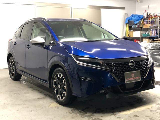 ノート 4WD 全方位カメラ 9インチ純正ナビ デジタルインナーミラー オーテック専用AW レザーシート ワイヤレス充電 ブラインドスポットモニター ETC エマージェンシーブレーキ シートヒーター(4枚目)