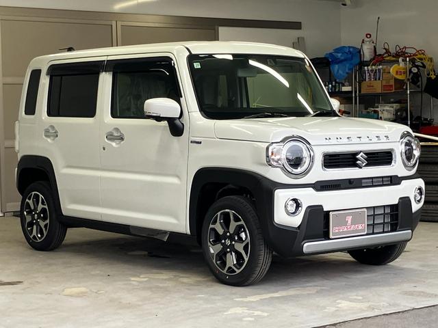 ハスラー ハイブリッドＸ　４ＷＤ　登録済み未使用車　純正９インチナビ　全方位カメラ　　ディスプレイオーディオ　フルセグ　Ｂｌｕｅｔｏｏｔｈ　走行モード変更　前席シートヒーター　アダプティブクルーズコントロール　ＬＥＤ（4枚目）