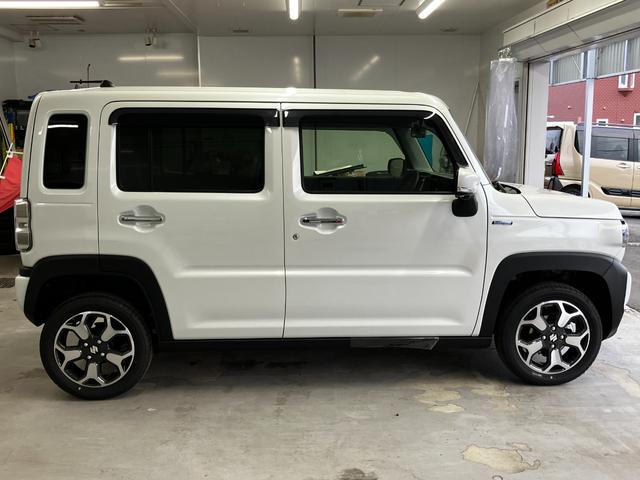 ハスラー ハイブリッドＸ　４ＷＤ　登録済み未使用車　純正９インチナビ　全方位カメラ　　ディスプレイオーディオ　フルセグ　Ｂｌｕｅｔｏｏｔｈ　走行モード変更　前席シートヒーター　アダプティブクルーズコントロール　ＬＥＤ（5枚目）