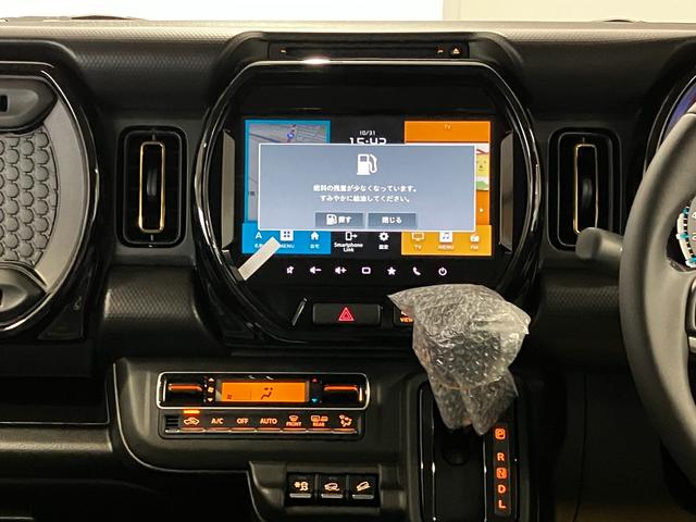 ハスラー ハイブリッドＸ　４ＷＤ　登録済み未使用車　純正９インチナビ　全方位カメラ　　ディスプレイオーディオ　フルセグ　Ｂｌｕｅｔｏｏｔｈ　走行モード変更　前席シートヒーター　アダプティブクルーズコントロール　ＬＥＤ（18枚目）