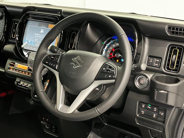 ハスラー ハイブリッドＸ　４ＷＤ　登録済み未使用車　純正９インチナビ　全方位カメラ　　ディスプレイオーディオ　フルセグ　Ｂｌｕｅｔｏｏｔｈ　走行モード変更　前席シートヒーター　アダプティブクルーズコントロール　ＬＥＤ（19枚目）