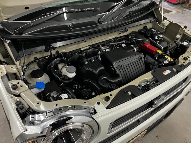 ハスラー ハイブリッドＸ　４ＷＤ　登録済み未使用車　純正９インチナビ　全方位カメラ　　ディスプレイオーディオ　フルセグ　Ｂｌｕｅｔｏｏｔｈ　走行モード変更　前席シートヒーター　アダプティブクルーズコントロール　ＬＥＤ（53枚目）