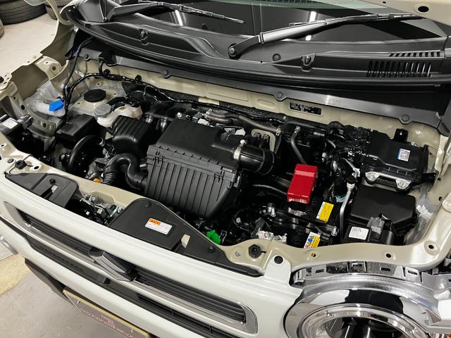 ハスラー ハイブリッドＸ　４ＷＤ　登録済み未使用車　純正９インチナビ　全方位カメラ　　ディスプレイオーディオ　フルセグ　Ｂｌｕｅｔｏｏｔｈ　走行モード変更　前席シートヒーター　アダプティブクルーズコントロール　ＬＥＤ（55枚目）