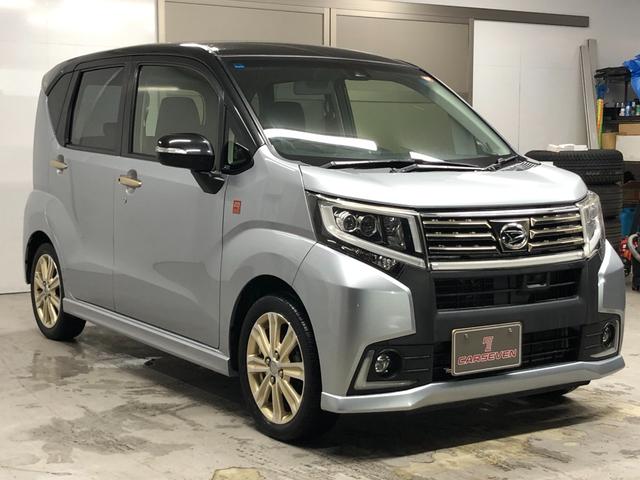 ムーヴ カスタムRS 20thアニバサリーゴールドED SAII 4WD 特別仕様車 寒冷地仕様 ターボ車 エンジンスターター 社外ナビ フルセグ バックカメラ Bluetooth シートヒーター ベンチシート LEDヘッドライト ETC 専用純正15アルミホイール(4枚目)