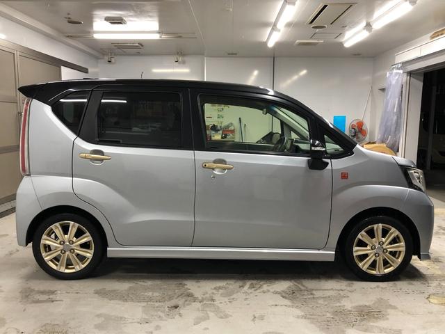 ムーヴ カスタムRS 20thアニバサリーゴールドED SAII 4WD 特別仕様車 寒冷地仕様 ターボ車 エンジンスターター 社外ナビ フルセグ バックカメラ Bluetooth シートヒーター ベンチシート LEDヘッドライト ETC 専用純正15アルミホイール(5枚目)