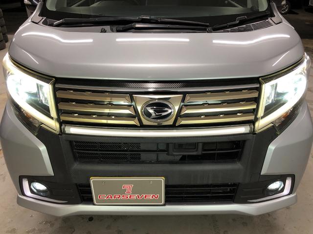 ムーヴ カスタムRS 20thアニバサリーゴールドED SAII 4WD 特別仕様車 寒冷地仕様 ターボ車 エンジンスターター 社外ナビ フルセグ バックカメラ Bluetooth シートヒーター ベンチシート LEDヘッドライト ETC 専用純正15アルミホイール(14枚目)