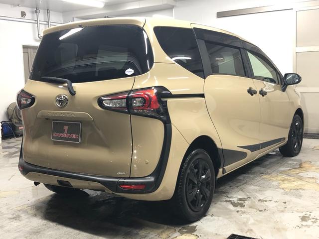 シエンタ G グランパー 4WD 寒冷地仕様 社外エンジンスターター 前後ドライブレコーダー 純正ナビ バックカメラBluetooth 両側電動スライドドア トヨタセーフティ ETC バックフォグ オートハイビーム 3席シート(6枚目)
