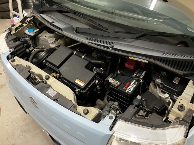 ＭＲワゴン Ｌ　４ＷＤ　寒冷地仕様　社外ナビ　テレビ　シートヒーター　アイドリングストップ　プッシュスタート　スマートキー　ライトレベライザー（47枚目）