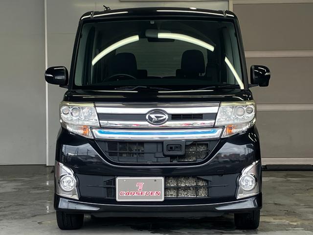 タント カスタムＲＳ　スマートセレクションＳＡ　４ＷＤ　寒冷地仕様　純正ナビ　フリップダウンモニター　両側パワースライドドア　バックカメラ　フルセグテレビ　Ｂｌｕｅｔｏｏｔｈ　ＥＴＣ　衝突軽減ブレーキ（3枚目）