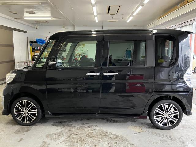 タント カスタムＲＳ　スマートセレクションＳＡ　４ＷＤ　寒冷地仕様　純正ナビ　フリップダウンモニター　両側パワースライドドア　バックカメラ　フルセグテレビ　Ｂｌｕｅｔｏｏｔｈ　ＥＴＣ　衝突軽減ブレーキ（9枚目）