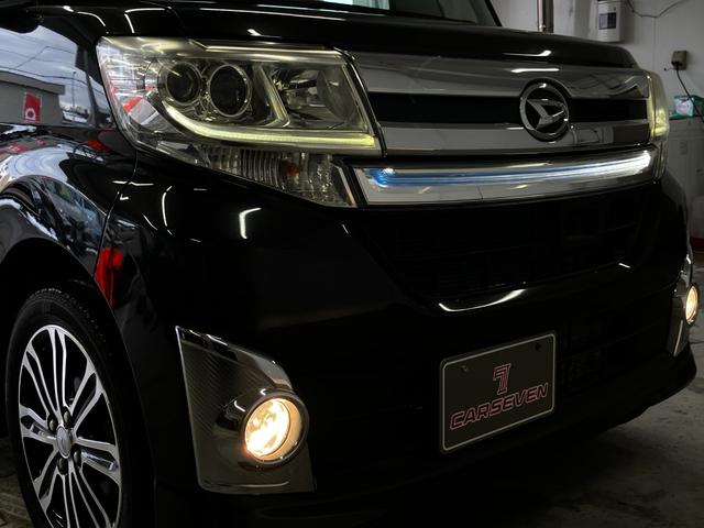 タント カスタムＲＳ　スマートセレクションＳＡ　４ＷＤ　寒冷地仕様　純正ナビ　フリップダウンモニター　両側パワースライドドア　バックカメラ　フルセグテレビ　Ｂｌｕｅｔｏｏｔｈ　ＥＴＣ　衝突軽減ブレーキ（14枚目）