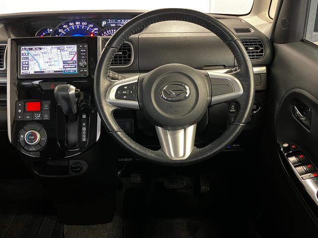 タント カスタムＲＳ　スマートセレクションＳＡ　４ＷＤ　寒冷地仕様　純正ナビ　フリップダウンモニター　両側パワースライドドア　バックカメラ　フルセグテレビ　Ｂｌｕｅｔｏｏｔｈ　ＥＴＣ　衝突軽減ブレーキ（18枚目）