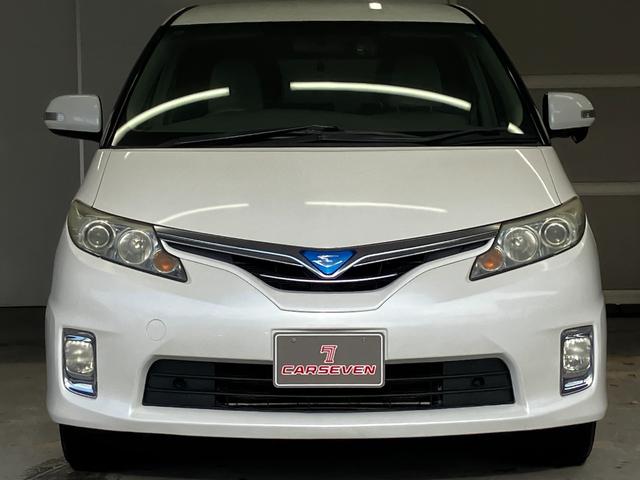 エスティマハイブリッド Ｘ　４ＷＤ　福祉車輌　寒冷地仕様　サイドリフトアップシート　車いす固定収納　純正ナビ　バックカメラ　前後ドラレコ　フルセグ　デュアルエアコン　クルーズコントロール　パワースライドドア　フォグランプ（2枚目）