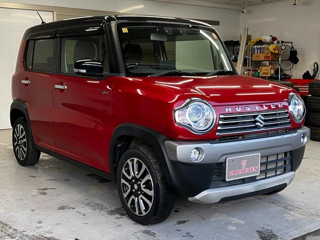 ハスラー ＪスタイルＩＩターボ　４ＷＤ　夏冬タイヤ　禁煙車　パドルシフト　デュアルカメラブレーキサポート　フォグランプ　シートヒーター　クルーズコントロール　ヒルディセントコントロール　車線逸脱抑制装置　純正１５インチＡＷ（3枚目）