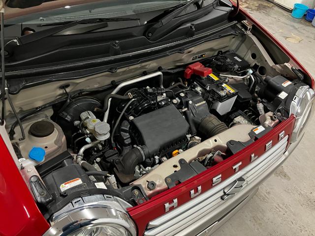 ハスラー ＪスタイルＩＩターボ　４ＷＤ　夏冬タイヤ　禁煙車　パドルシフト　デュアルカメラブレーキサポート　フォグランプ　シートヒーター　クルーズコントロール　ヒルディセントコントロール　車線逸脱抑制装置　純正１５インチＡＷ（51枚目）