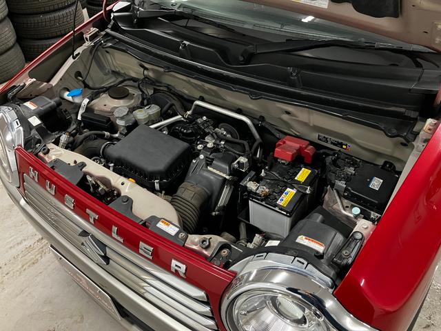 ハスラー ＪスタイルＩＩターボ　４ＷＤ　夏冬タイヤ　禁煙車　パドルシフト　デュアルカメラブレーキサポート　フォグランプ　シートヒーター　クルーズコントロール　ヒルディセントコントロール　車線逸脱抑制装置　純正１５インチＡＷ（53枚目）