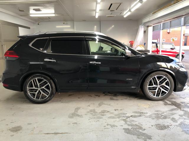 エクストレイル モード・プレミアi ハイブリッド 4WD プロパイロット アラウンドビューモニター ルーフレール 純正コネクトナビ デジタルインナーミラー レザーシート LEDヘッドライト シートヒーター ETC オーテック19インチAW BSM(4枚目)